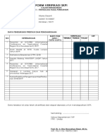 Form Verifikasi Skpi THP