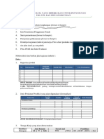 Data Kelengkapan UKL UPL PT. Enseval Putera Megatrading TBK