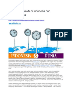 Review, Repost - Pembagian Waktu Di Indonesia Dan Penjelasannya