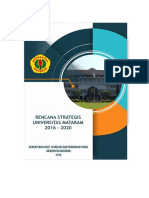 Renstra Universitas Mataram 2016-2020 PDF