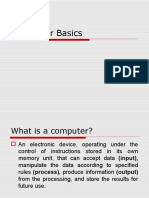 Basics of Computing