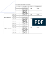 Jadwal Latihan Pensi Bubas 2019