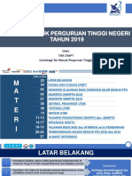 Paparan Sosialisasi SNMPTN Dan SBMPTN 2019