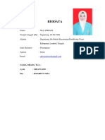 Biodata Nia Apriani