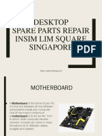 PC Spare Parts Repair in Sim Lim Square Singapore
