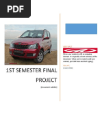 Final Project On Mahindra & Mahindra