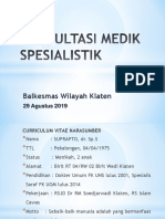 Balkesmas Wilayah Klaten: 29 Agustus 2019