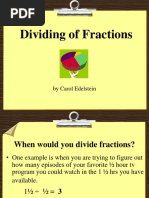 Fractions - Dividing Fractions