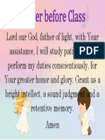 Prayer for Students to Focus in Class
