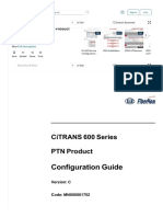 CiTRANS 600 Series PTN Product Configuration Guide - Login - Quality of Service PDF