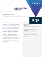 Timing and Synchronization Standards For Wireless Networks: White Paper