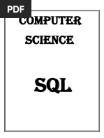 Project SQL