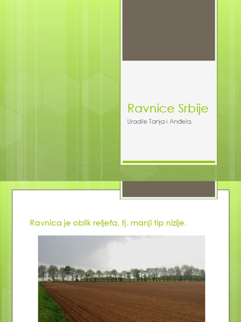 Ravnice Srbije | PDF