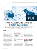 4 Mistakes People Make in Stock Investing