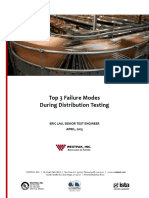 Top3 Failure Modes During Distribution Testing