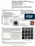 Impact Testing of Flexible PV Modules Poster