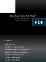 Deformation of The Crust