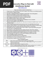 Money Reiki Level One | PDF | Reiki | Tithe