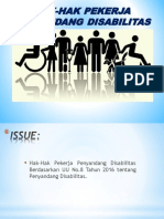 Hak-Hak Pekerja Disabilitas