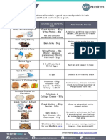 High Protein Snacks