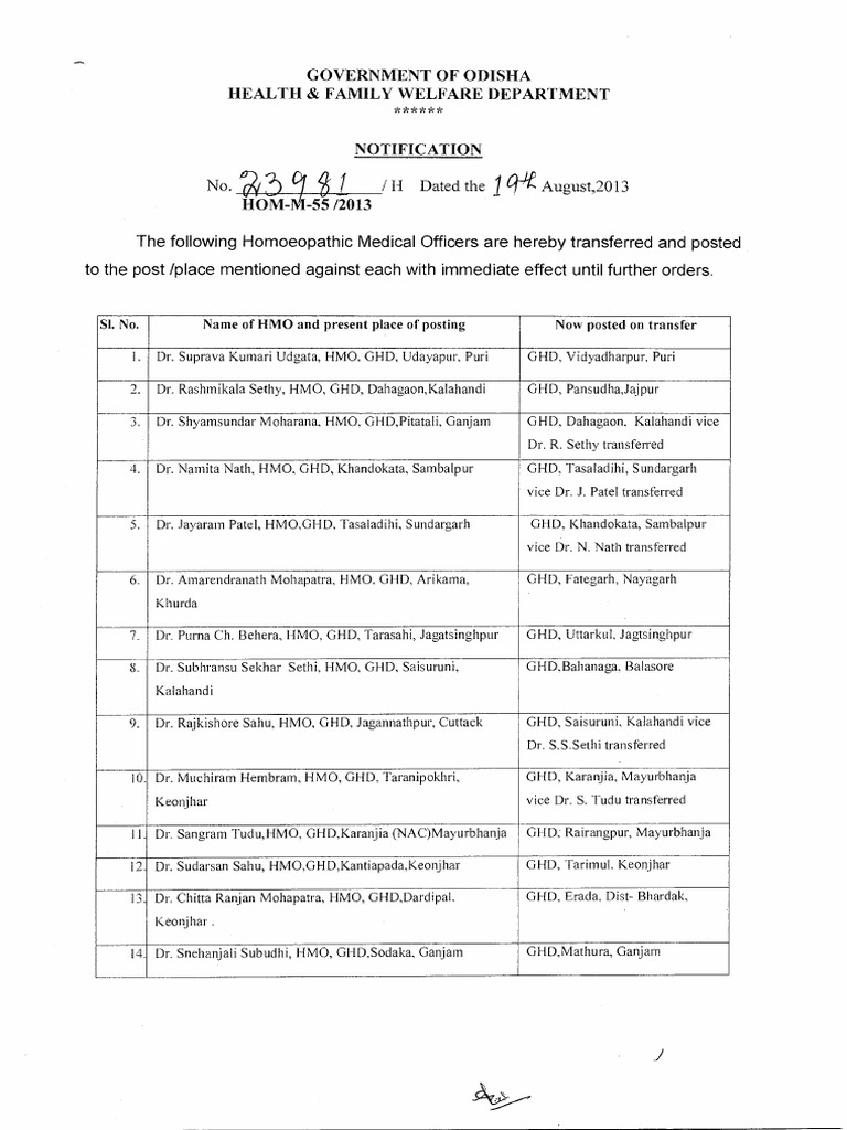 DEPARTMENT OF HEALTH AND FAMILY WELFARE KARNATAKA NOTIFICATION PDF 2021 visual data 6