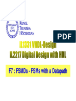 F7 - FSMDs - FSMs With A Datapath PDF