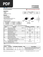 FTP04N60D Fta04n60d