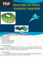 Unit 1 - Introduction To FEA