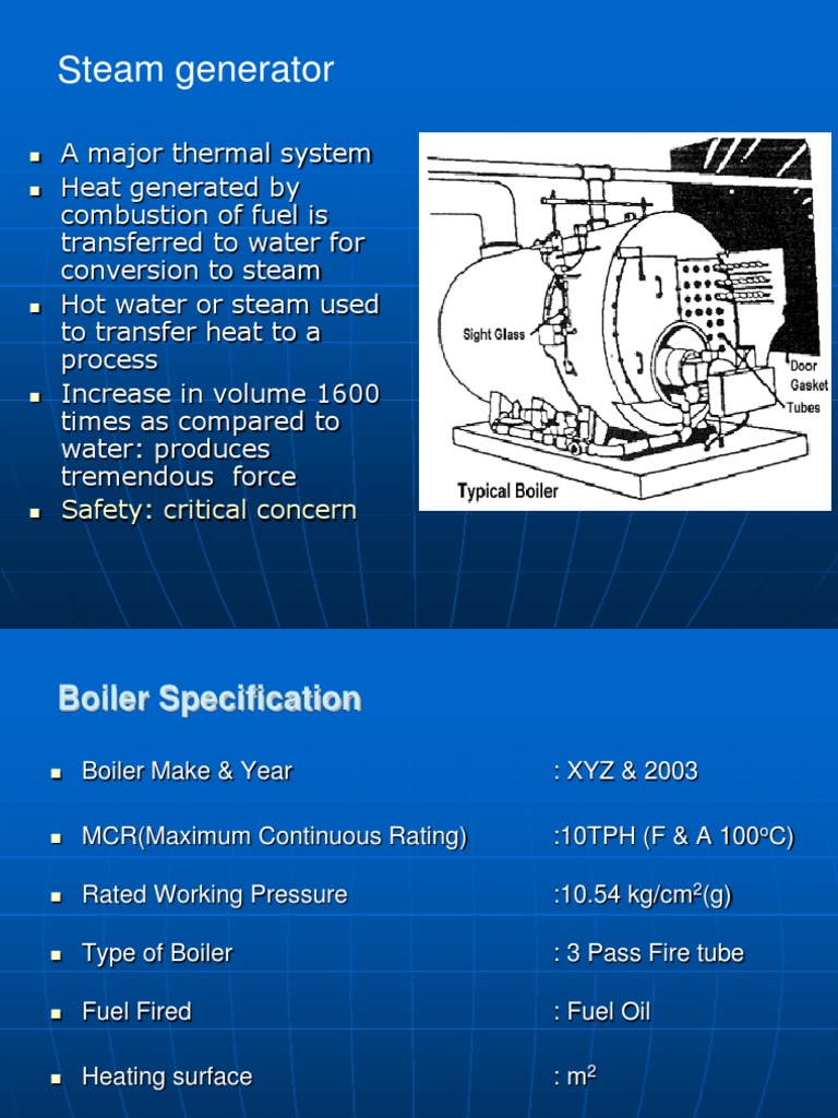 Steam Generator: Safety: Critical Concern | PDF | Heat Exchanger | Boiler