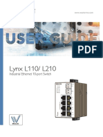 Lynx L110/ L210: Industrial Ethernet 10-Port Switch