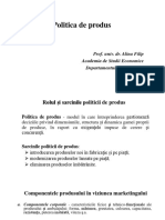 Politica de Pret