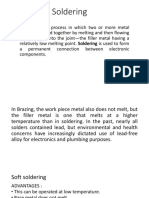 Soldering: Soldering Is A Process in Which Two or More Metal