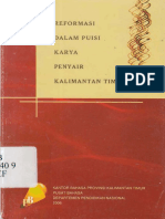 Reformasi Dalam Puisi Karya Penyair Kalimantan Timur (2006)