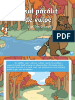 Ursul Pacalit de Vulpe - Prezentare PowerPoint