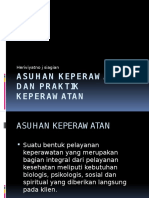 Asuhan Keperawatan Dan Praktik Keperawatan Tk. II