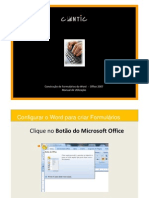 Construcao Formularios Word 2007