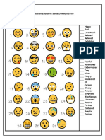 Feeling Chart: Scared Happy Sad | PDF