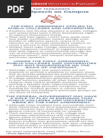 Takeaways: Free Speech On Campus