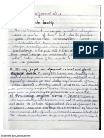 12th Std. EVS Handwritten Assignments 5 Nos PDF