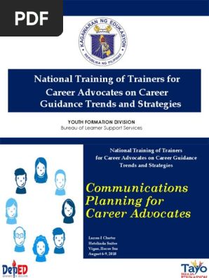 Communication Planning For Career Advocates Final Goal