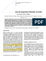 Thermal Stabilizers For Poly (Vinyl Chloride) A Review