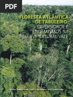 Floresta Atlântica de Tabuleiro Diversidade e Endemismos Na Reserva Natural Vale