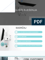 CRM Cloud Rješenja