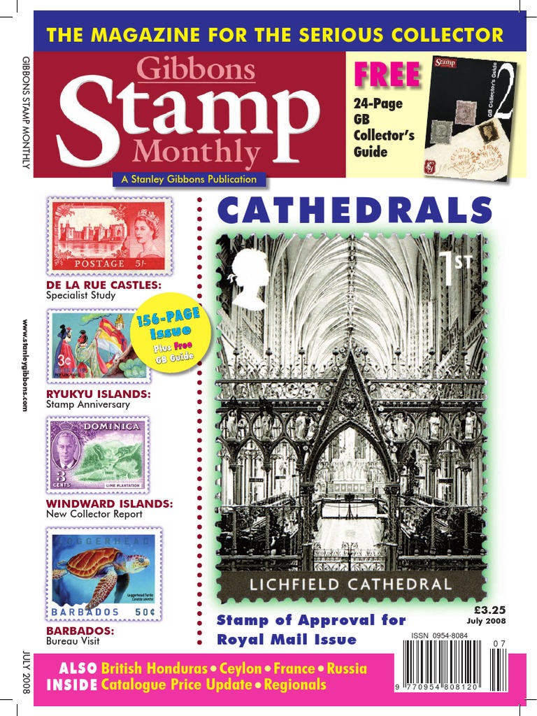 Gibbons Stamp Monthly 2008.07, PDF, Postage Stamp