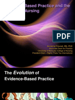 Evidence-Based Practice and The Future of Nursing: Suzanne Prevost, RN, PHD