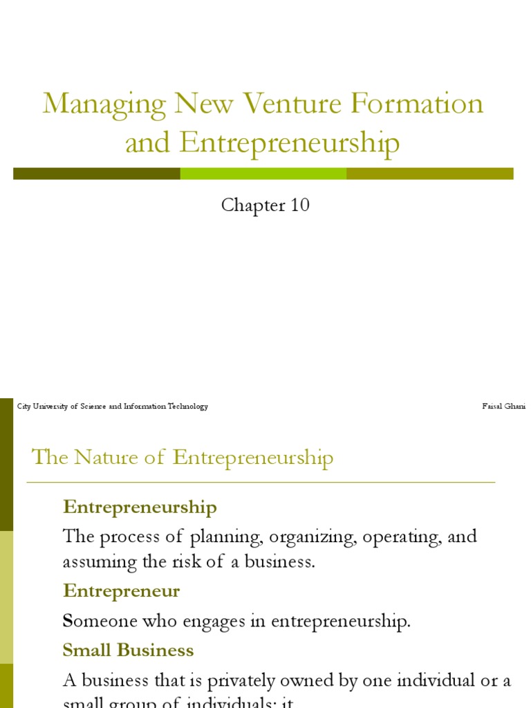 Entrepreneurship Essentials | PDF | Entrepreneurship | Strategic Management