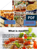 Different Types of Meals