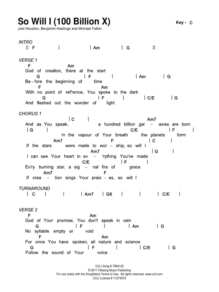 So Will I (100 Billion X) - SongSelect Chart in C (1).pdf