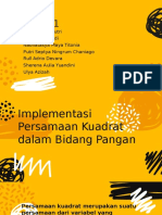 Implementasi PK Pangan Kelompok 1