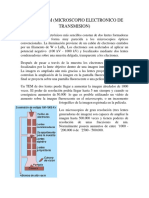 Equipo Tem (Microscopio Electronico de Transmision)